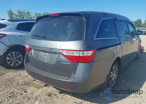 2011 Honda Odyssey Ex from USA, damaged, VIN 5FNRL5H42BB009421